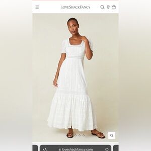 LoveShackFancy Ryan Victorian Maxi Dress